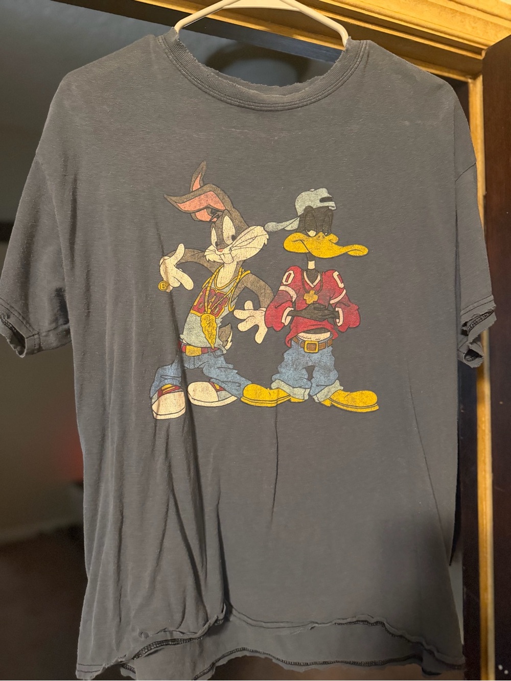 Target Black Graphic Short Sleeve Tee with Colorful Looney Tunes Print